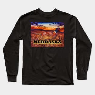 Nebraska Pheasant Long Sleeve T-Shirt